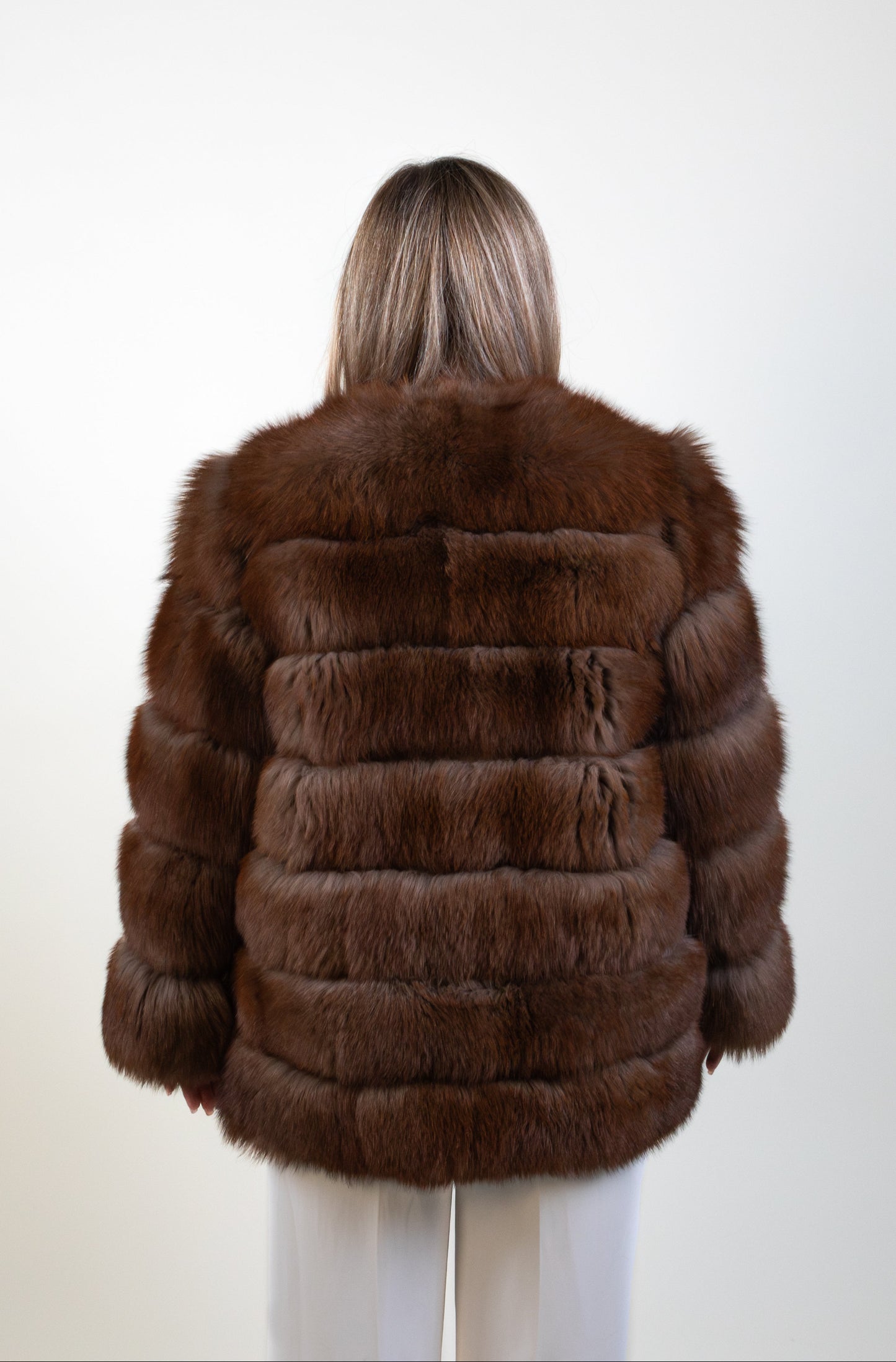 SKLADEM Kožich 2v1 Fox, Sobolí Hnědá, Vel. M