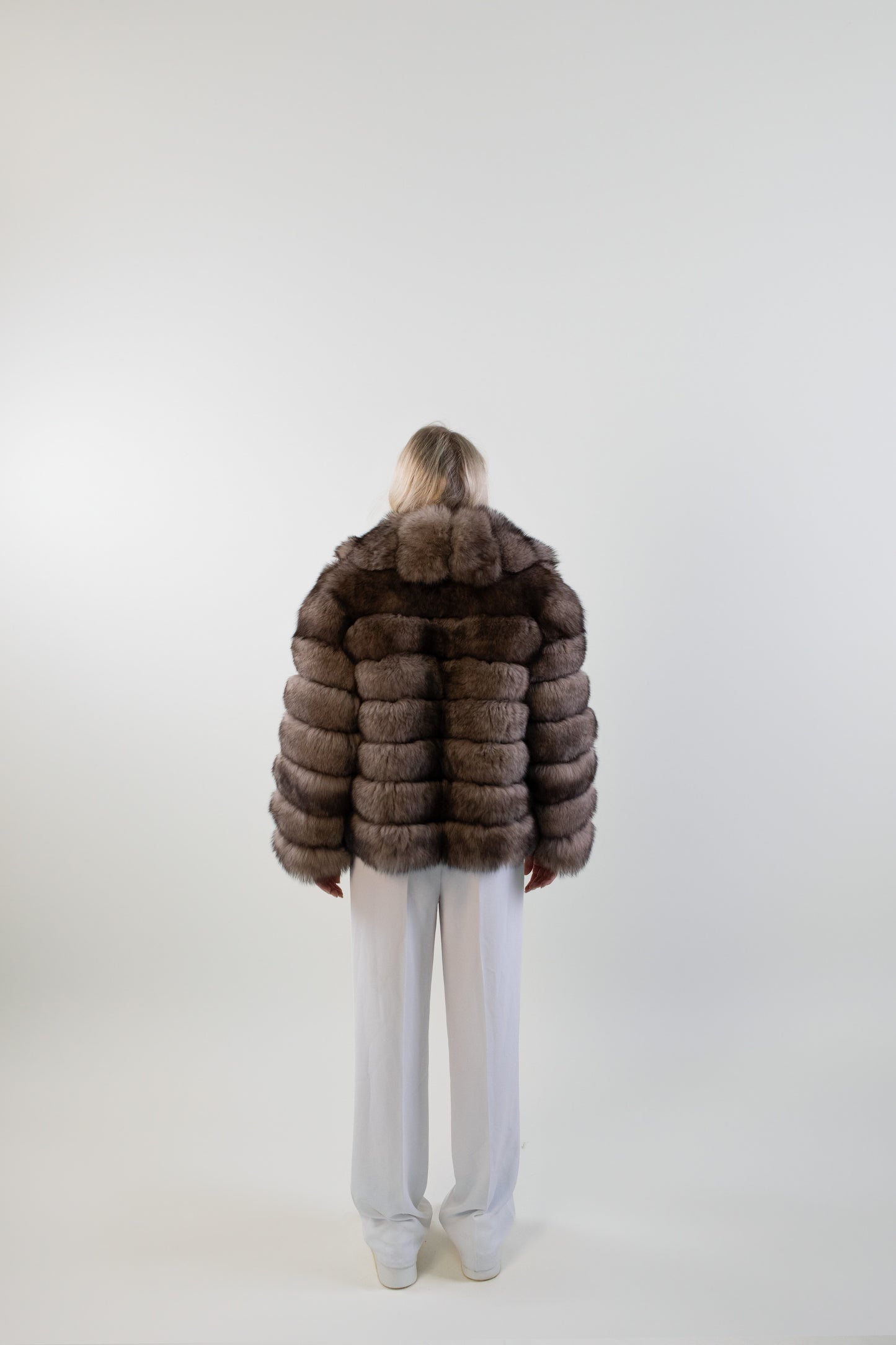 SKLADEM Kožich Royal Fox, Přírodní Hnědá, Vel. M