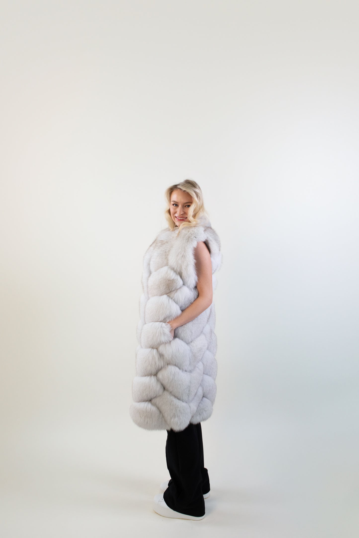 Doll Fox 2in1 fur coat